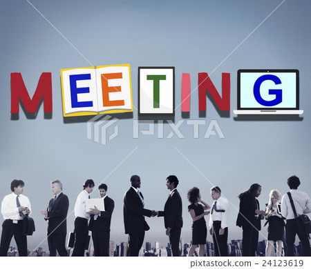 Meeting Conference Seminar Brainstorming Discussion Concept Meeting Conference Seminar Brainstorming Discussion Concept 24123619