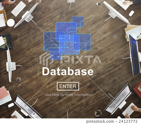 Database Network Technology Enter Concept 24123772