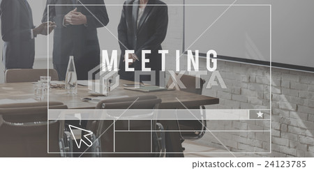 Meeting Discussion Conference Brainstorming Summit Concept 24123785