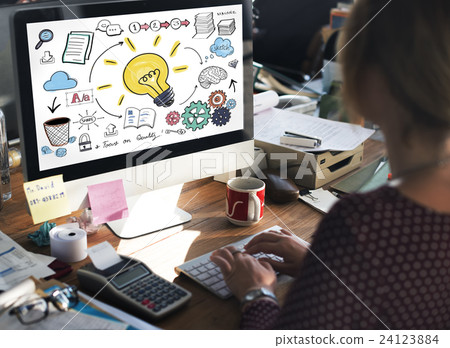 Planning Ideas Innovation Creativity Knowledge Vision Concept 24123884