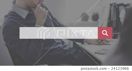 Businessman Working Thinking Workplace Concept 24123966