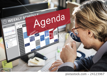 Agenda Apppointment Goals Information List Plan Concept Agenda Apppointment Goals Information List Plan Concept 24123967