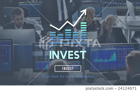 Invest Investment Financial Income Profit Costs Concept 24124071