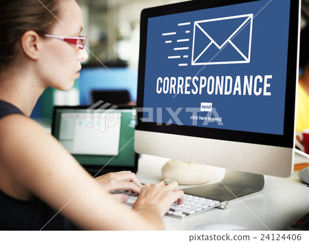Correspondence E-mail Connection Online Messaging Concept 24124406
