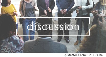 Discussion Talking Conversation Connection Concept Discussion Talking Conversation Connection Concept 24124482