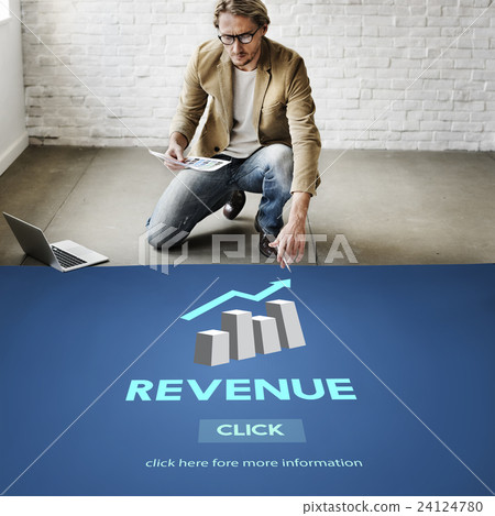 Revenue Financial Income Currency Budget Costs Concept 24124780