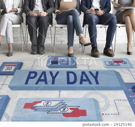 Pay Day Salary Income Paycheck Wages Payments Concept Pay Day Salary Income Paycheck Wages Payments Concept 24125140