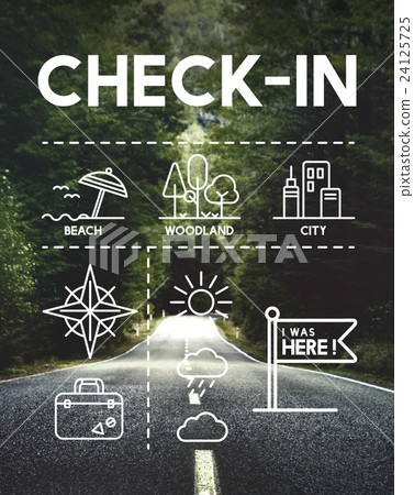 Location Mapping Journey Navigation Concept 24125725