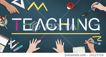 Teaching Teach Teacher Training Development Concept Teaching Teach Teacher Training Development Concept 24125728