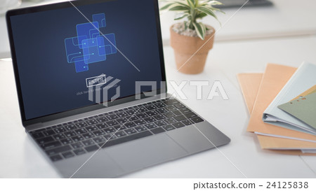 Enter Internet Computer Privacy System Protection Concept 24125838