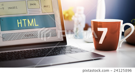 Design HTML Web Design Template Concept 24125896