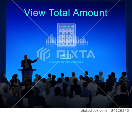 Profit Savings View Earnings View Total Amount Concept Profit Savings View Earnings View Total Amount Concept 24126240