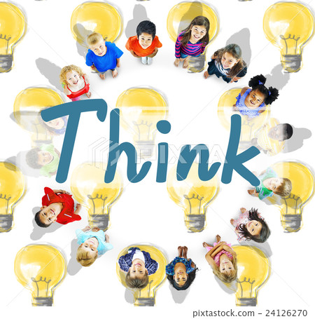Think Thinking Thoughful Inspiration Attractive Concept 24126270