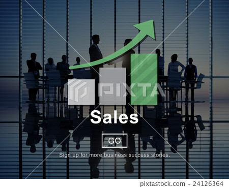 Sales Commerce Costs Finance Income Profit Concept 24126364