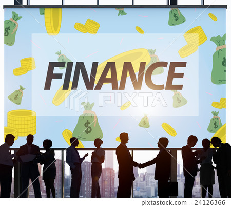 Finance Economics Access Affluent Investment Concept 24126366