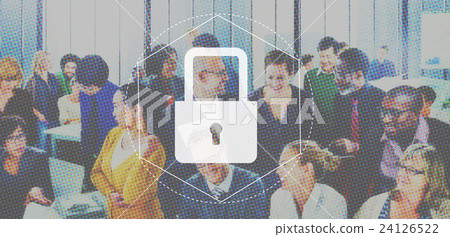 Lock Permission Access Permission Graphic Concept 24126522
