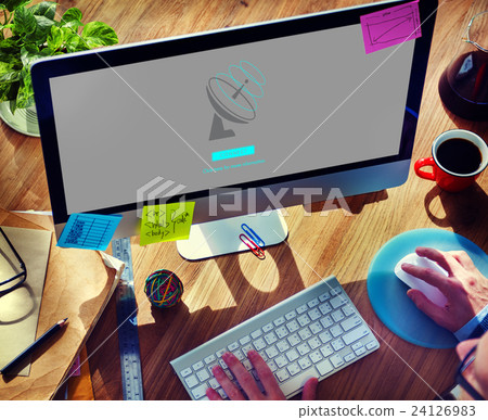 Boardcast Data Transmission GPS Navigation Concept Boardcast Data Transmission GPS Navigation Concept 24126983