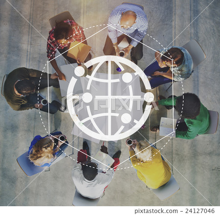 Networking Communication Interaction Net Graphic Concept 24127046