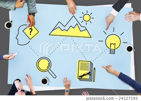 Strategy Innovation Solution Objective Idea Concept Strategy Innovation Solution Objective Idea Concept 24127193