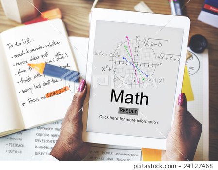 Math Mathematic Education Knowledge School Concept Math Mathematic Education Knowledge School Concept 24127468
