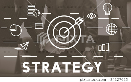 Strategy Target Mission Objective Graphics Concept 24127625