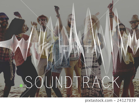 Soundtrack Audio Background Balance Media Concept Soundtrack Audio Background Balance Media Concept 24127839