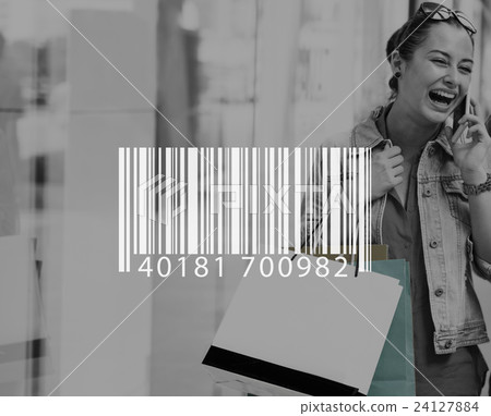 Bar Code Data Identification Encryption Concept Bar Code Data Identification Encryption Concept 24127884