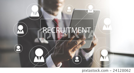 Recruitment Hiring Career job Emplyment Concept 24128062