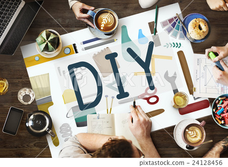 Do It Yourself Project Graphics Concept Do It Yourself Project Graphics Concept 24128456
