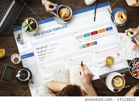 Creative Sample Website Design Template Concept 24128622
