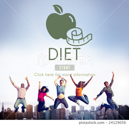 Diet Health Eating Nutrition Measure Concept 24129056