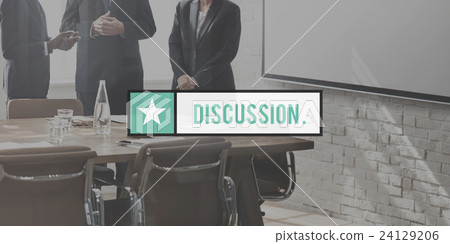Discussion Conversation Talk Chat Concept 24129206