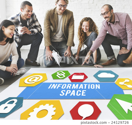 Information Space Networking Connection Concept 24129726