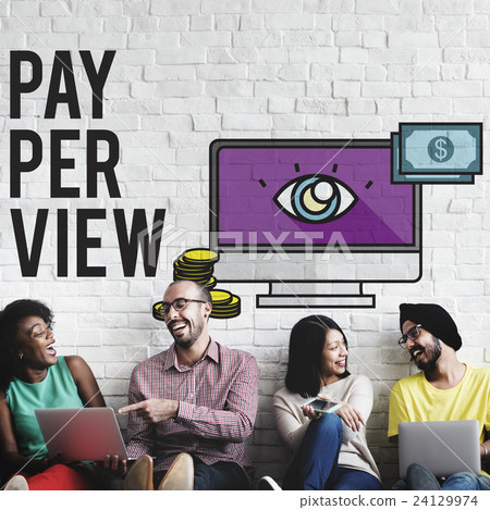 Pay-Per-View Content Magnifier Observation Concept 24129974