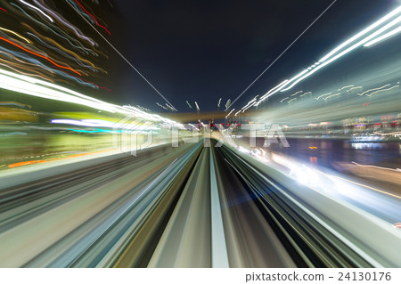 Going trough the underground tunnel 24130176