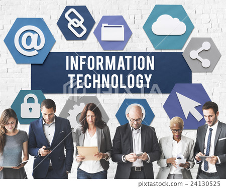 Information Technology Connection Communication Concept Information Technology Connection Communication Concept 24130525