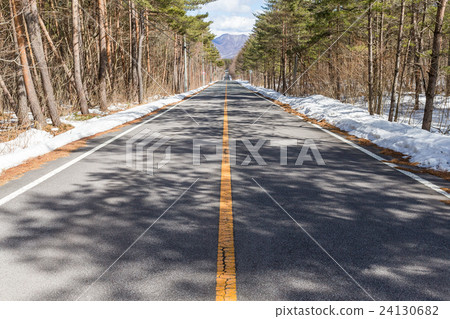 Winter road 24130682