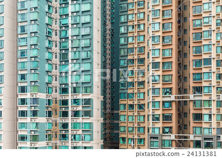 Apartment building in city Apartment building in city 24131381