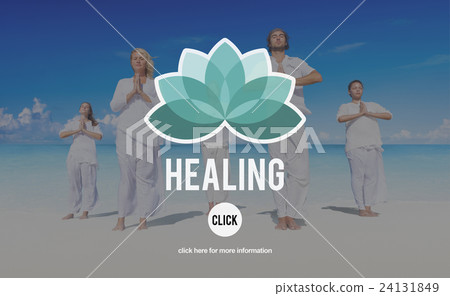 Healing Therapy Wellbeing Wellness Concept 24131849