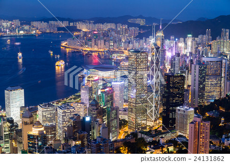 Hong Kong night 24131862