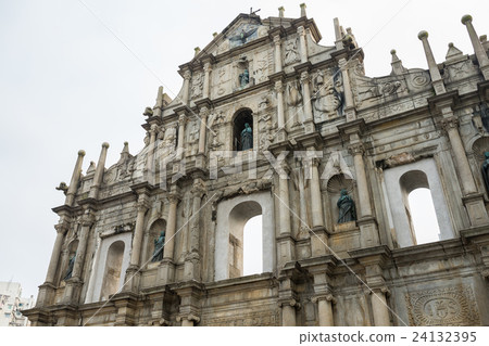 Ruins St.Paul Church in macau city Ruins St.Paul Church in macau city 24132395