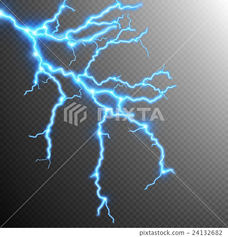 Abstract lightning storm background. EPS 10 - Stock Illustration ...