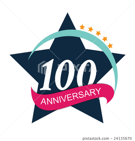 Template Logo 100 Anniversary Vector Illustration Template Logo 100 Anniversary Vector Illustration 24135670