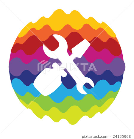 Setting Rainbow Color Icon for Mobile Applications 24135968