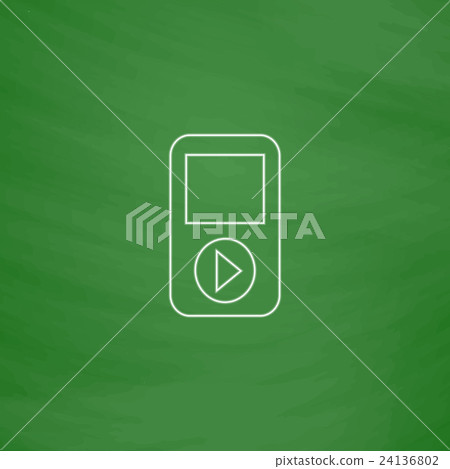 Media player computer symbol Media player computer symbol 24136802