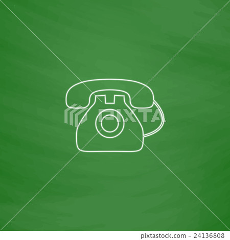 old telephone computer symbol 24136808