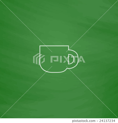 Cup computer symbol 24137234