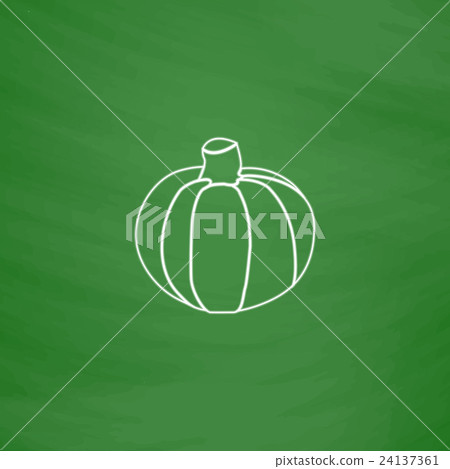 Pumpkin computer symbol Pumpkin computer symbol 24137361