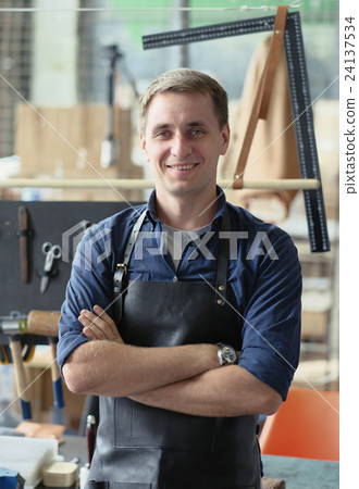 Leather workshop owner 24137534