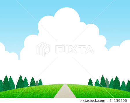 Tree on the hill Tree on the hill 24139306